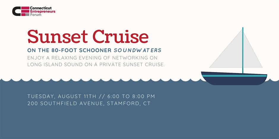 Sunset Cruise with CT Entrepreneurs Forum