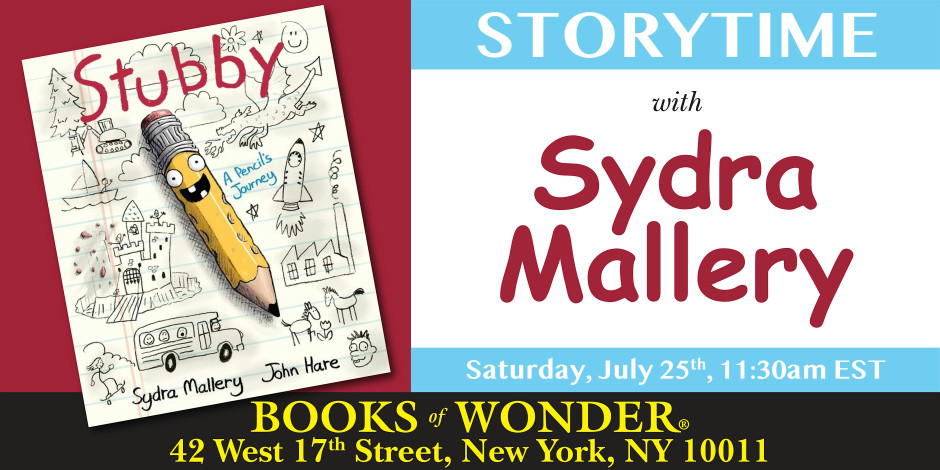 Storytime with the Author | SYDRA MALLERY
