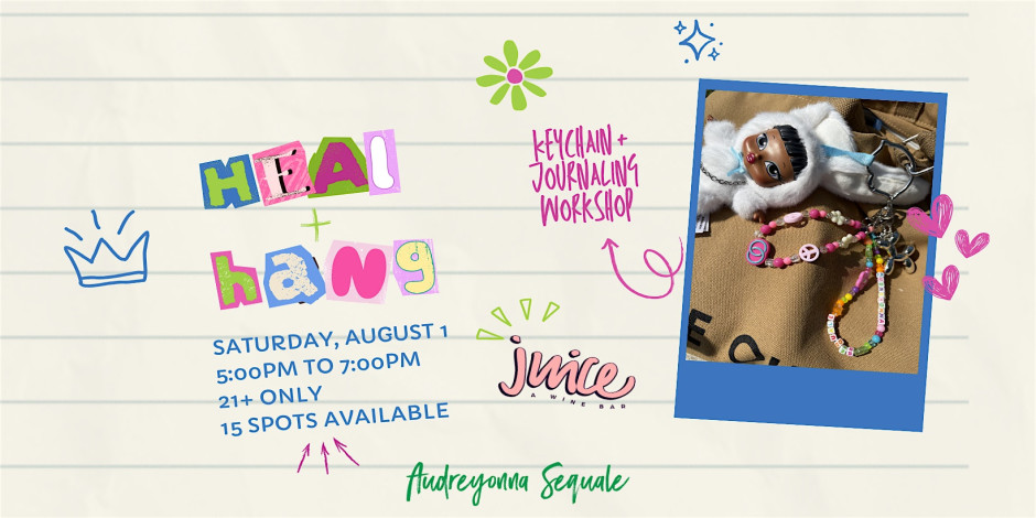 heal + hang: Keychain & Journaling Workshop