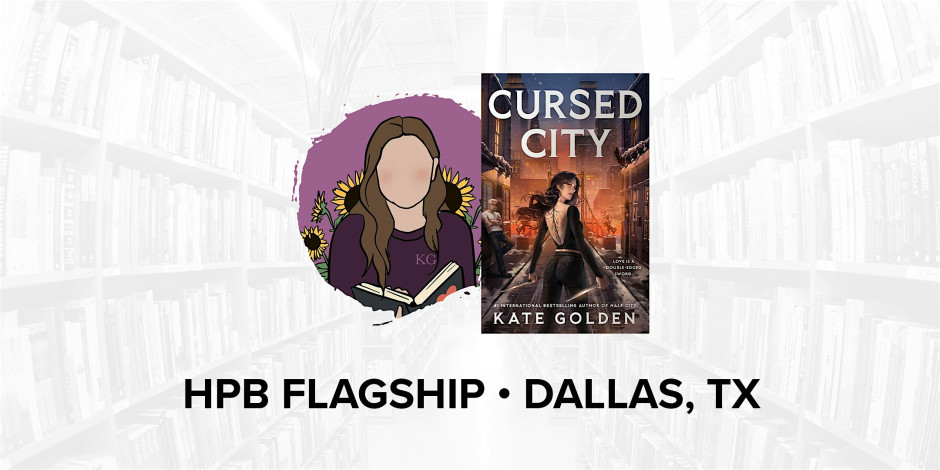 Talk and Book Signing with Bestselling Author Kate Golden