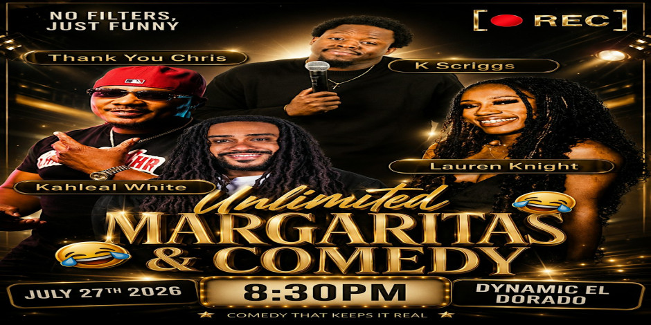 UNLIMITED MARGARITAS COMEDY SHOW ATL 7/27/26