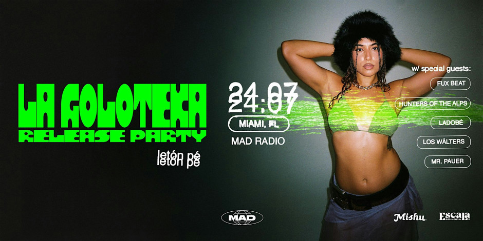 Letón Pé - 'LA GOLOTEKA' Release Party