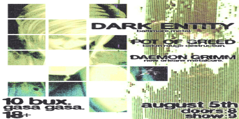 Dark Entity, Pot of Greed, Daemon Grimm
