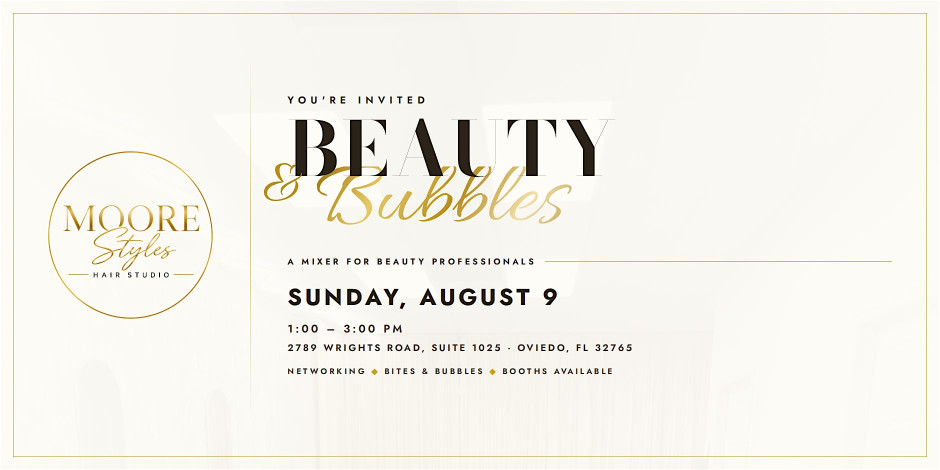 Beauty & Bubbles: A Mixer for Beauty Professionals