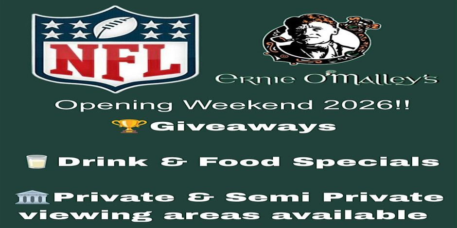 NFL SUNDAY KICK OFF PARTY 2026!