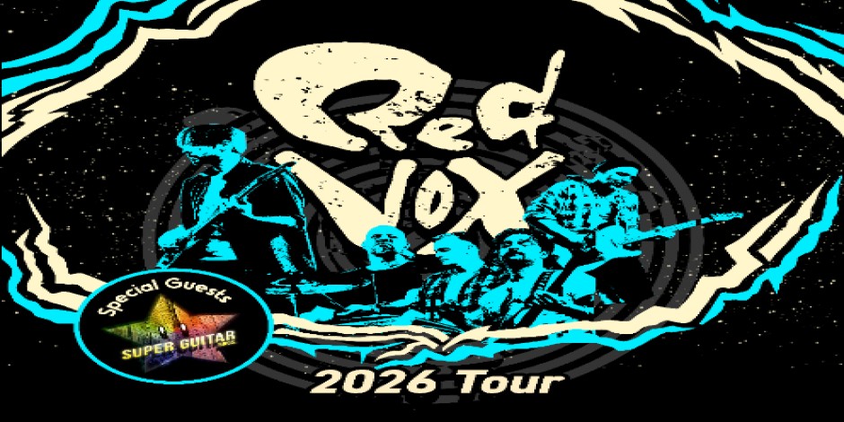 SOLD OUT! Red Vox w/ Super Guitar Bros