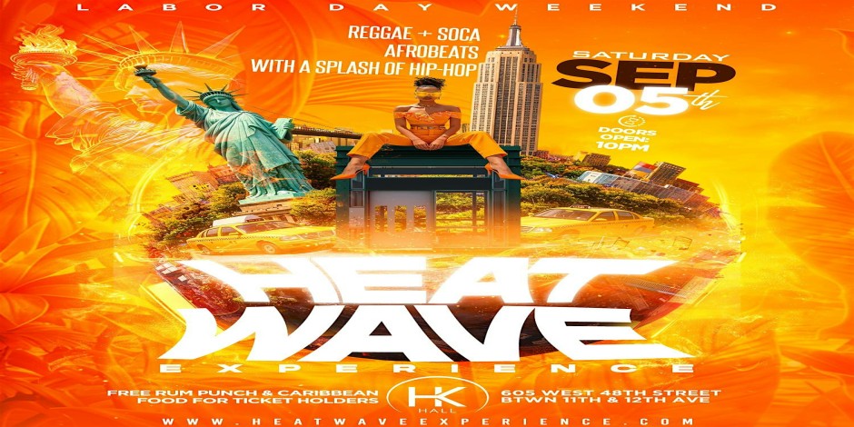 Heat Wave Labor Day Weekend At HK HALL NYC