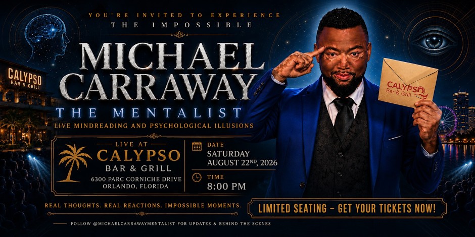 Michael Carraway Live: Orlando Magic, Comedy & Mind-Reading Show