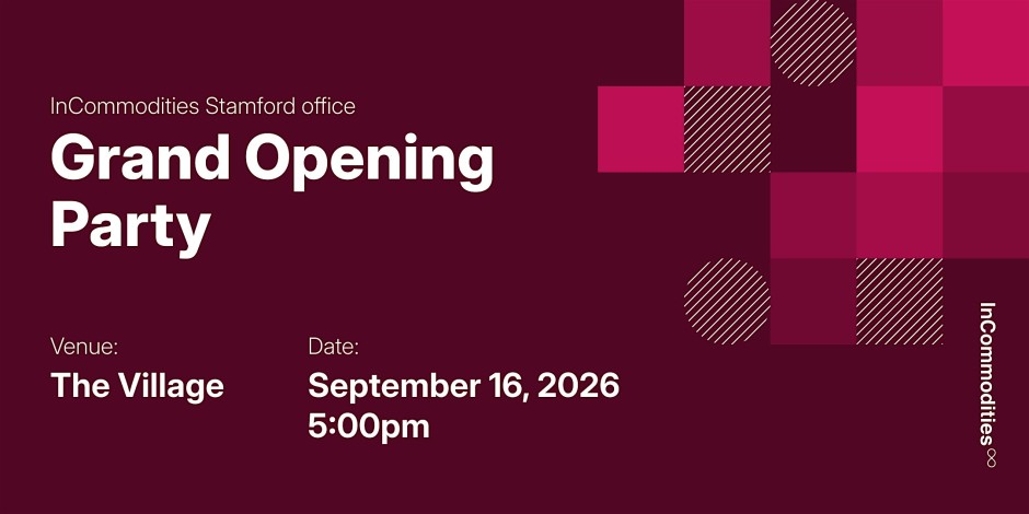 InCommodities Stamford office Grand Opening Party