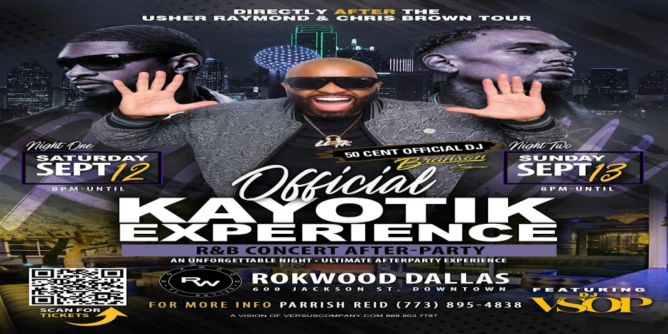 The "Official" R&B Concert After-Party- DJ Kayotik Experience(Saturday)