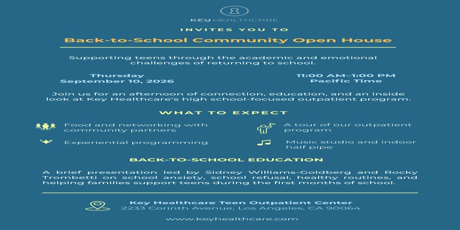 Back-to-School Kickoff: Key Outpatient Open House