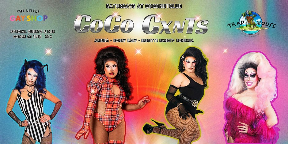 Coco Cxnts Drag Brunch— Voted Best of Austin! NO COVER!
