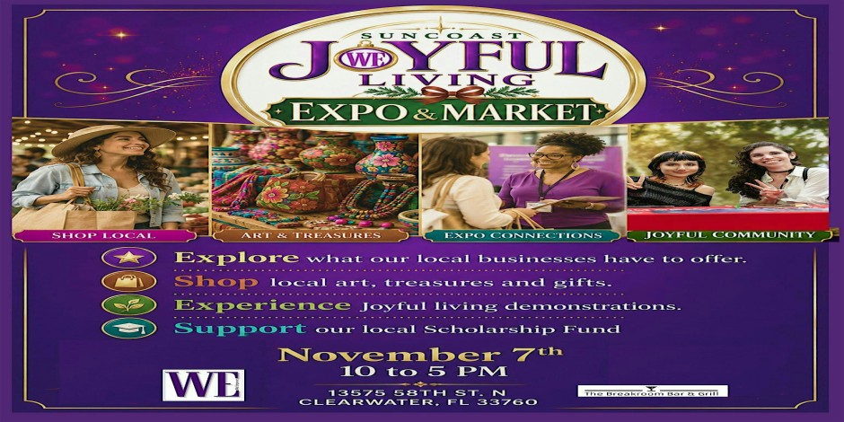Suncoast Joyful Living Expo and Market - November 7th