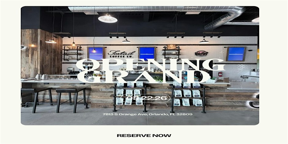 Foxtail Coffee Grand Opening