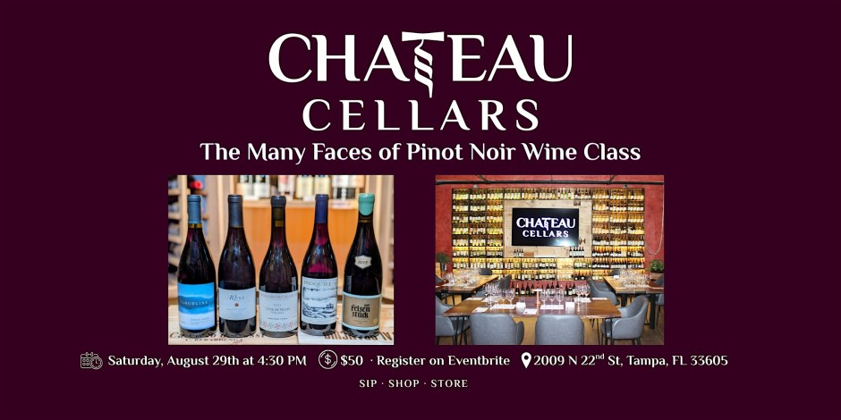 The Many Faces of Pinot Noir Wine Class