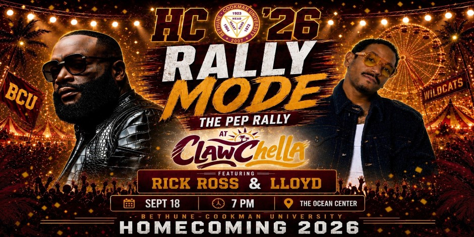 Rally Mode: B-CU Homecoming Pep Rally Ft. Rick Ross & Lloyd