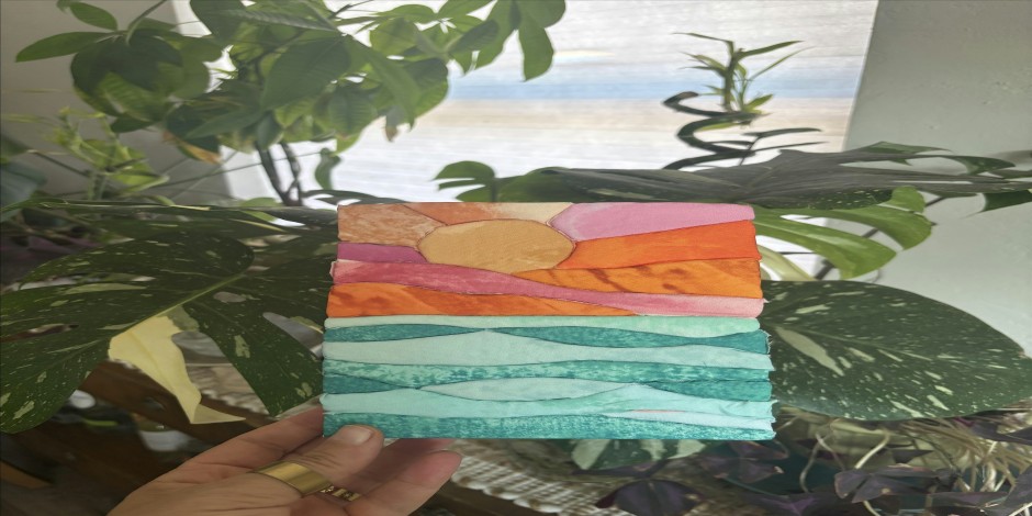 Kinusaiga Fabric Collage Workshop