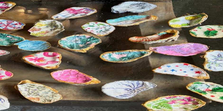 ABBQ Oyster Craft Class-Trinket dishes and more!