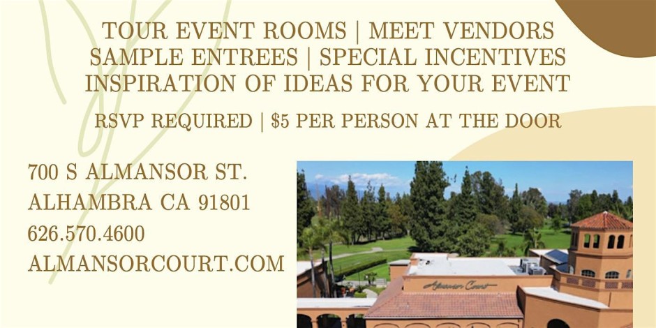 Almansor Court Fall Expo Open House - October 6th
