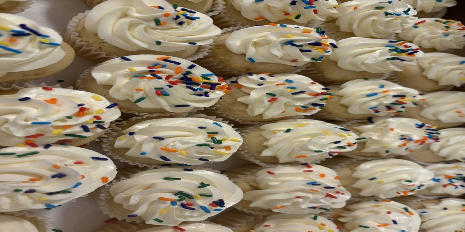 Annie's Signature Sweets Eggnog Cupcakes from scratch baking class!
