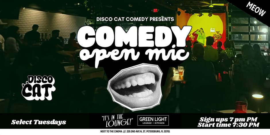 Comedy Open Mic at Greenlight Lounge