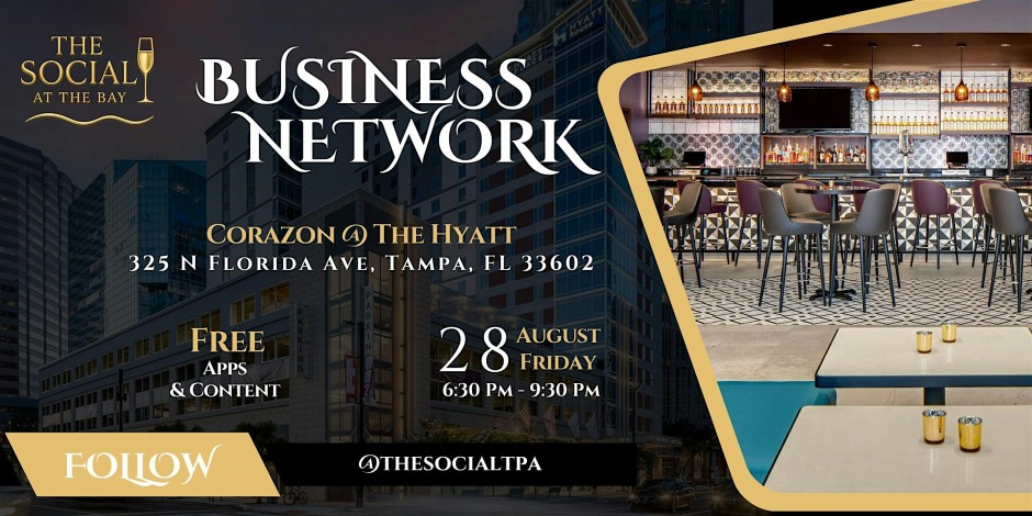 The Social Presents Mic'd Up Mixer @ Corazon Hyatt Place! 50+ Entrepreneurs