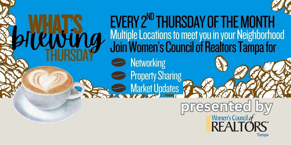 Brandon-What's Brewing Thursday Monthly Real Estate Networking