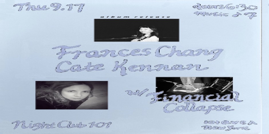 Frances Chang, Cate Kennan, Financial Collapse