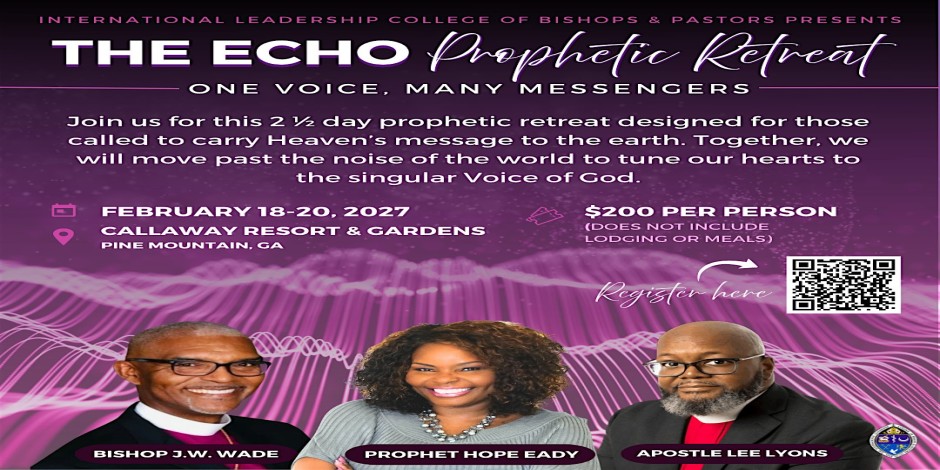 iLCOBP 2027 Prophetic Retreat