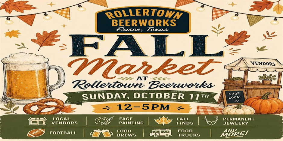Frisco Fall Market at Rollertown Beerworks