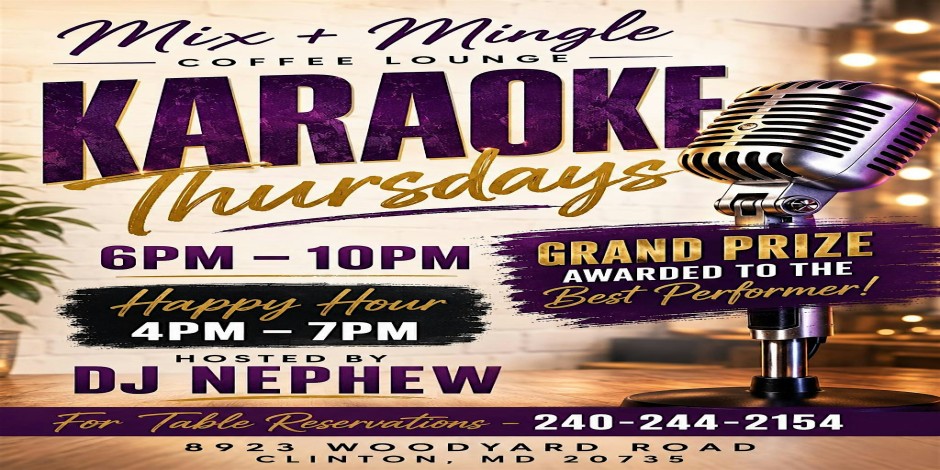 Karaoke + Open Mic Thursdays