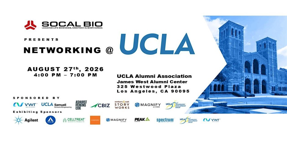 SOCAL BIO presents Networking @ UCLA