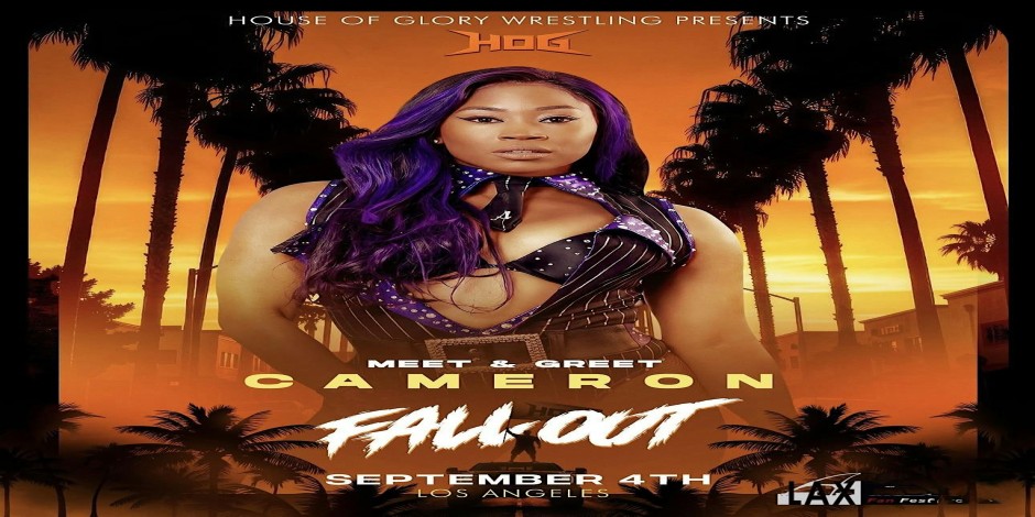 Ariane Andrew  FKA Cameron  Autograph Experience -House of Glory