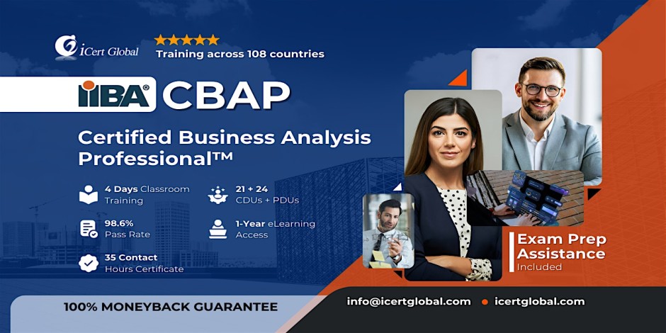 CBAP® Classroom Training – IIBA® Aligned in Madison, WI