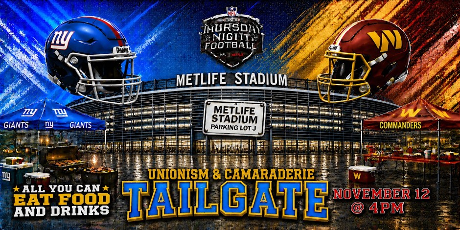 New York Giants vs Washington Commanders Tailgate