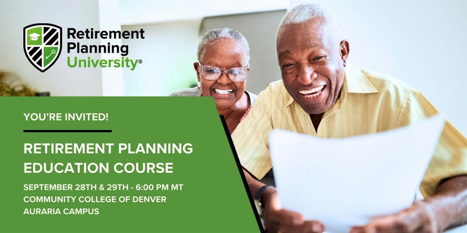 Retirement Planning University - Auraria - September 2026