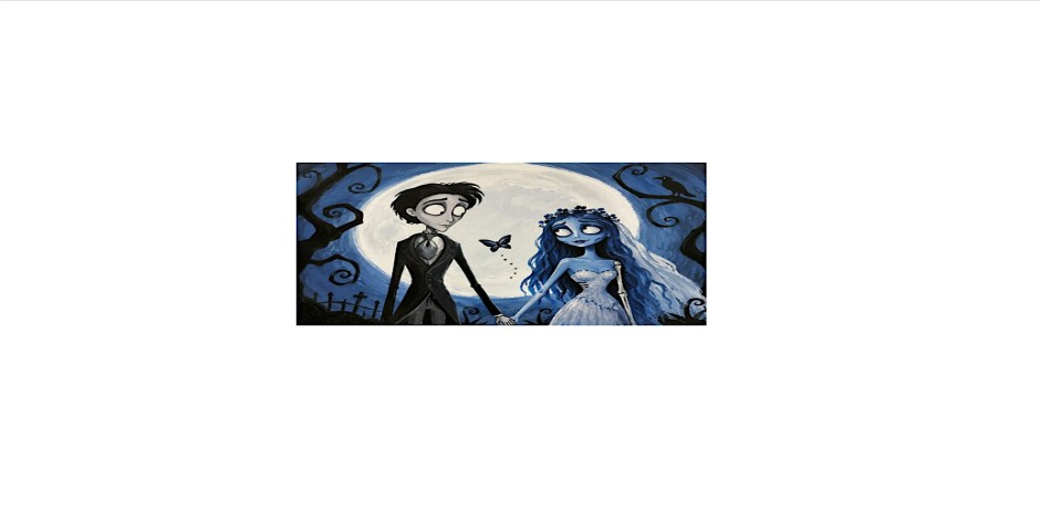 The Corpse Bride Paint and Movie screening   ( BYOB )