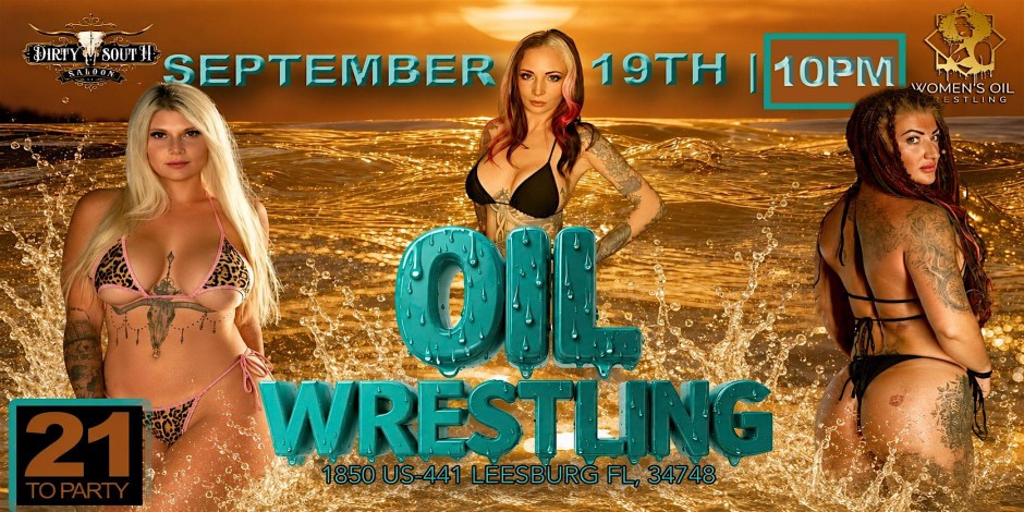 Women's Oil Wrestling | Dirty South Saloon