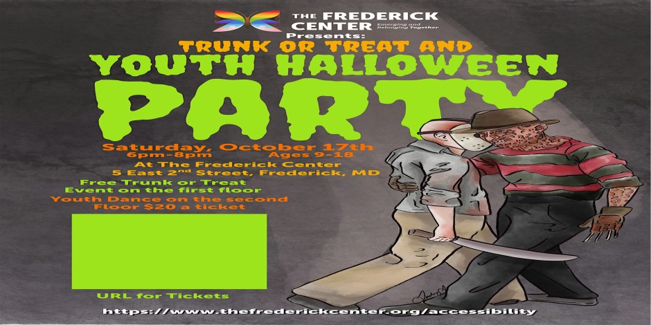 The Frederick Center's Trunk or Treat Youth Dance Party