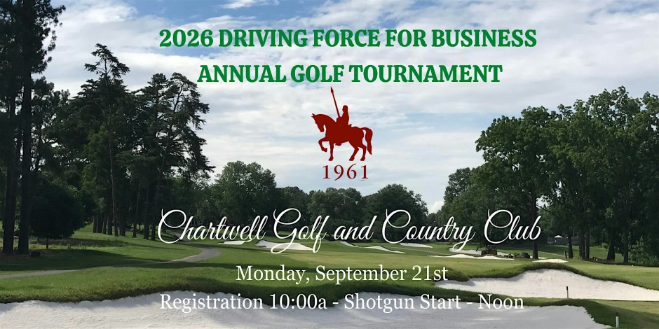 2026 Driving Force for Business Annual Golf Tournament - SOLD OUT!