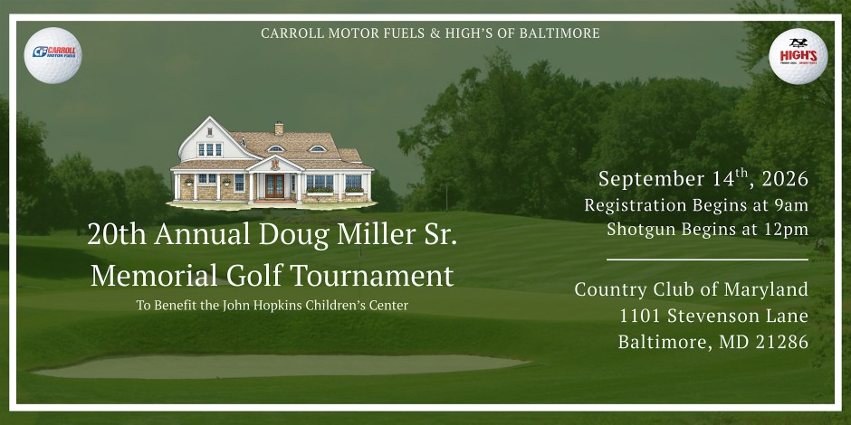 20th Annual Doug Miller Sr. Memorial Golf Tournament