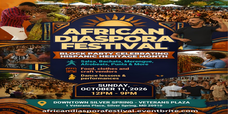 African Diaspora Festival - Celebrating Hispanic Heritage Month