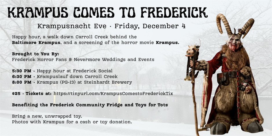 KRAMPUS COMES TO FREDERICK