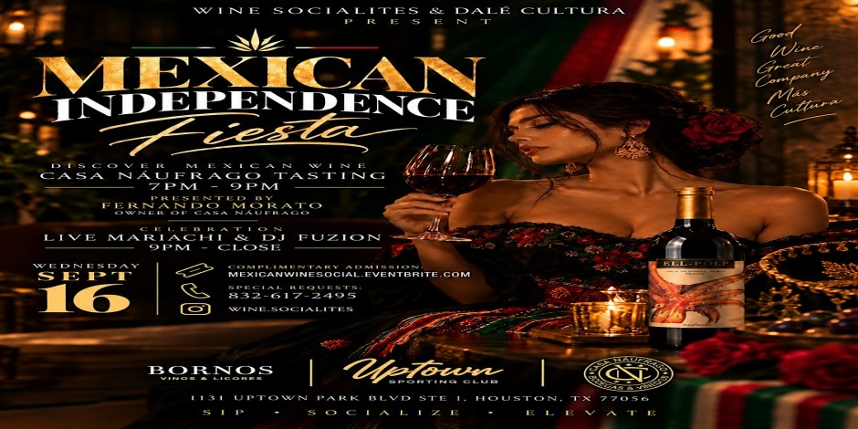 Mexican Independence Fiesta & Wine Social