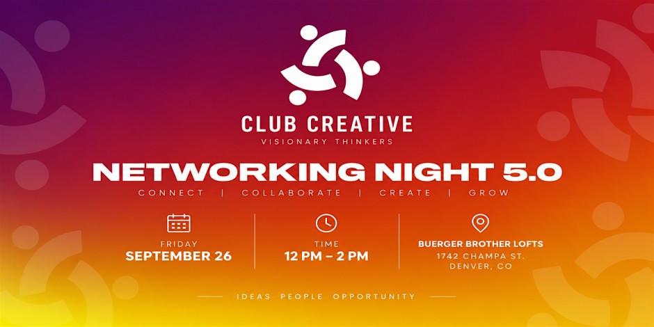 Club Creative Networking Night