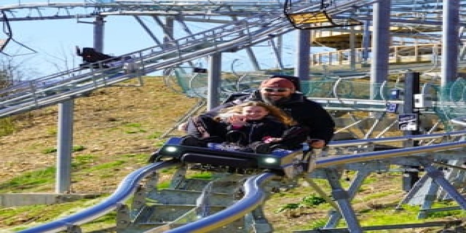 The Rlach The Wild Stallion Mountain Coaster at SkyLand Ranch - UNATION