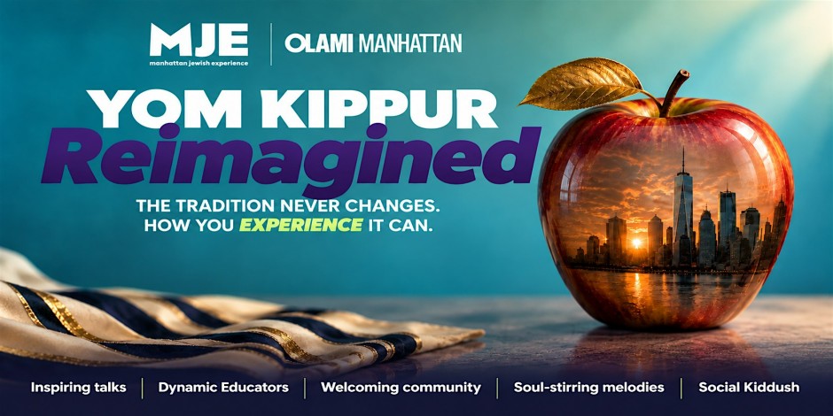 Uptown Yom Kippur for 20s and 30s at MJE