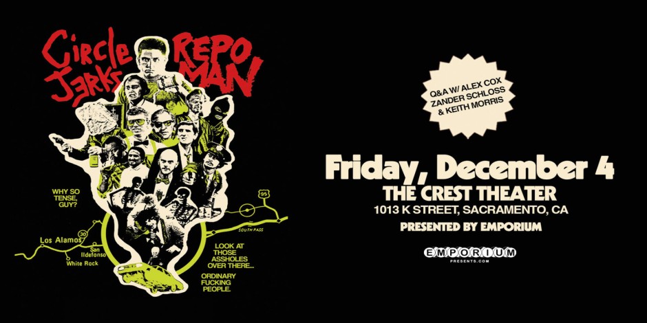 Circle Jerks X Repo Man