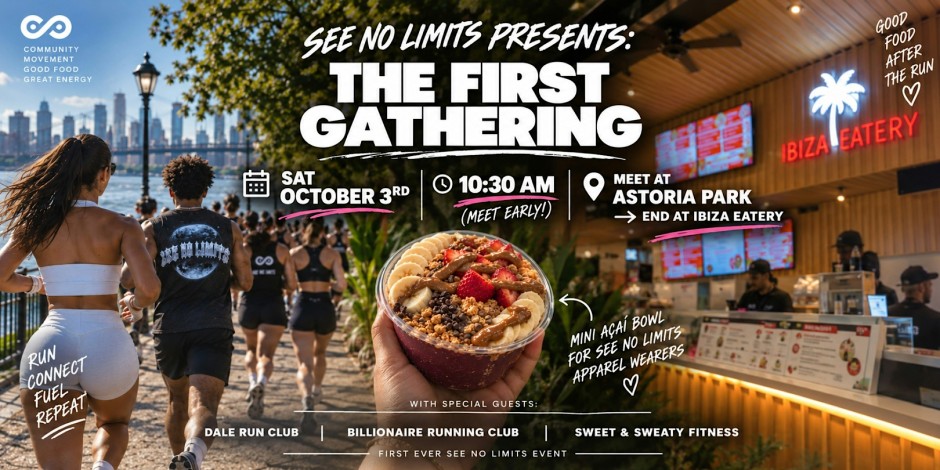 5k Fun Run, Acaì & Social | See No Limits First Gathering