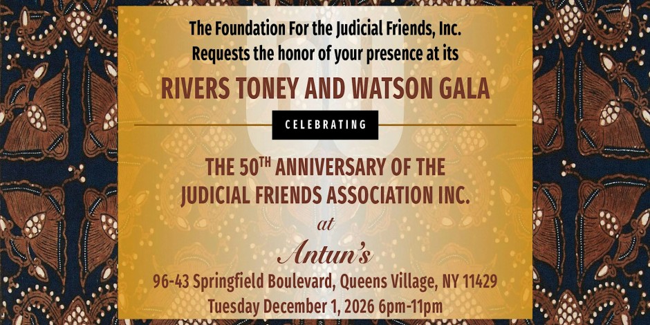 The Judicial Friends Association 50th Anniversary